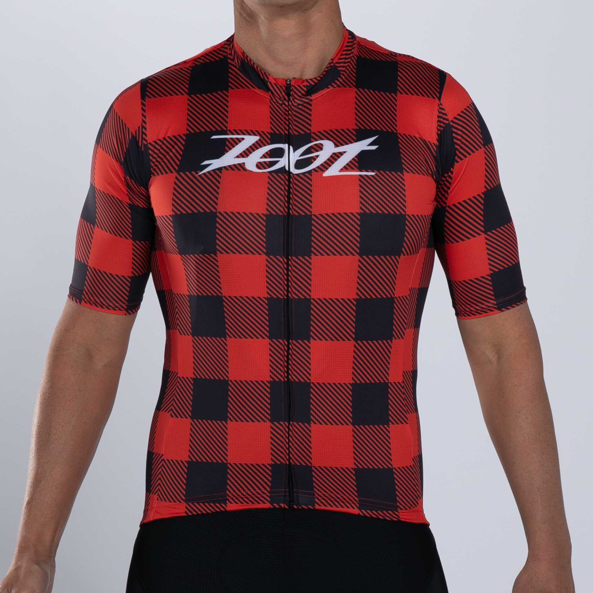 Zoot Sports CYCLE JERSEYS Men's Ltd Cycle Aero Jersey - Lumberjack