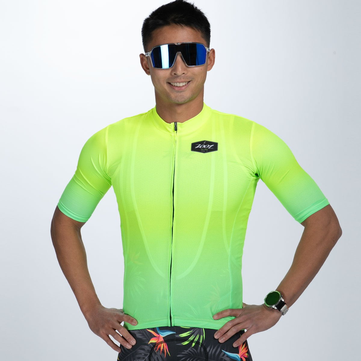Men's Ltd Cycle Aero Jersey Tropical Magic - Main Image
