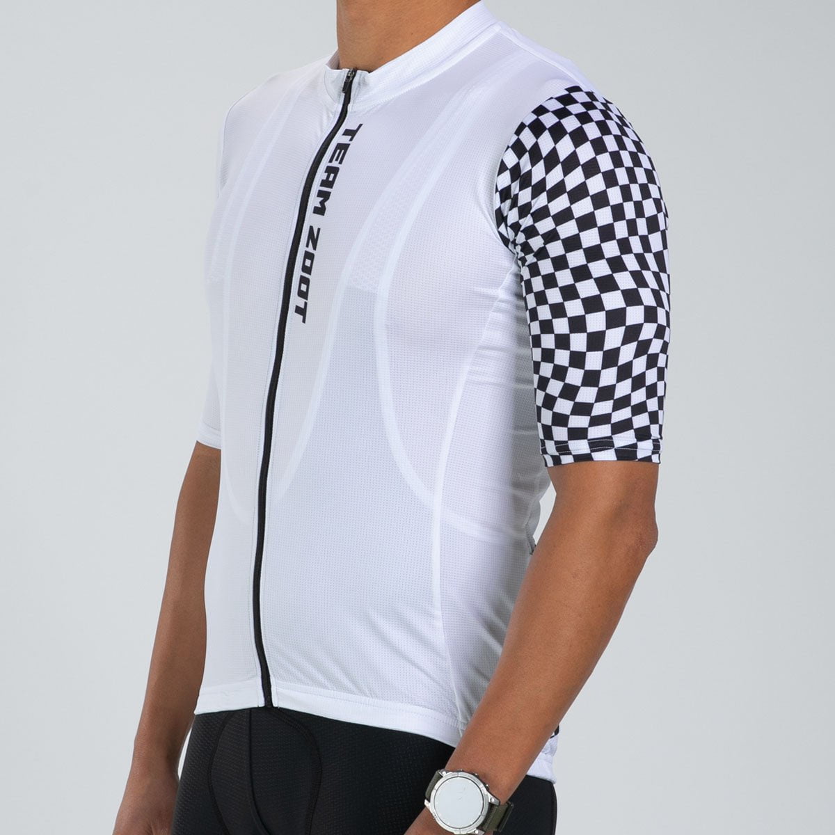 Zoot Sports CYCLE JERSEYS Men's Ltd Cycle Aero Jersey - TZ Summer Series 2024 Checkers