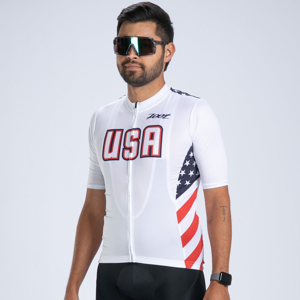Zoot Sports CYCLE JERSEYS Men's Ltd Cycle Aero Jersey - USA Flag
