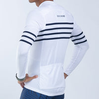 Zoot Sports CYCLE JERSEYS Men's Ltd Cycle Sun Stop Ls Jersey - Allez Stripes