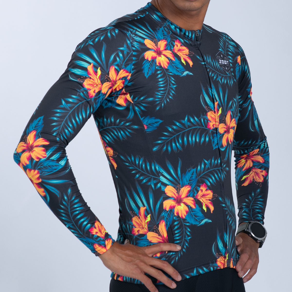 Zoot Sports CYCLE JERSEYS Men's Ltd Cycle Sun Stop Ls Jersey - Hula