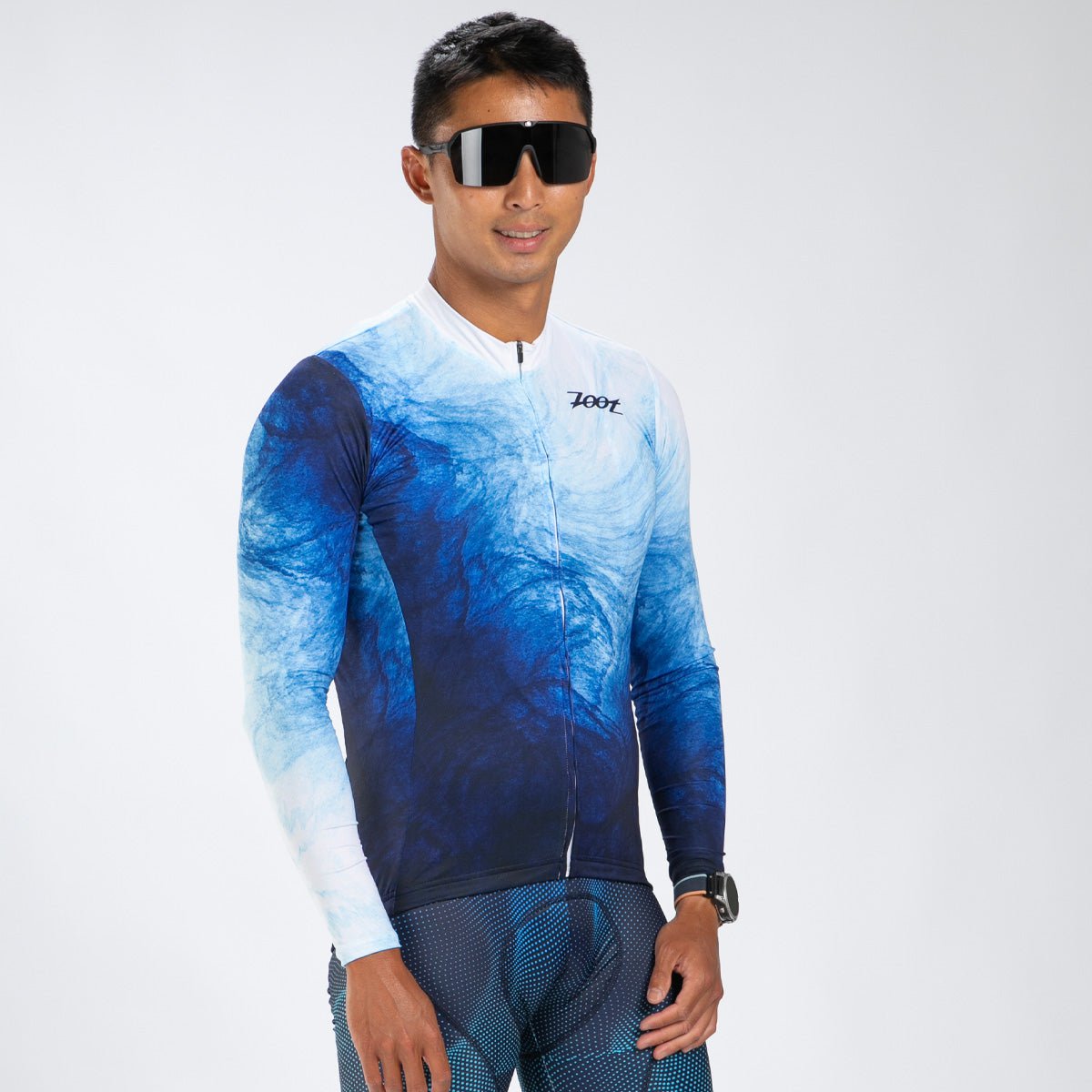 Zoot Sports CYCLE JERSEYS Men's Ltd Cycle Sun Stop Ls Jersey   - La Plage