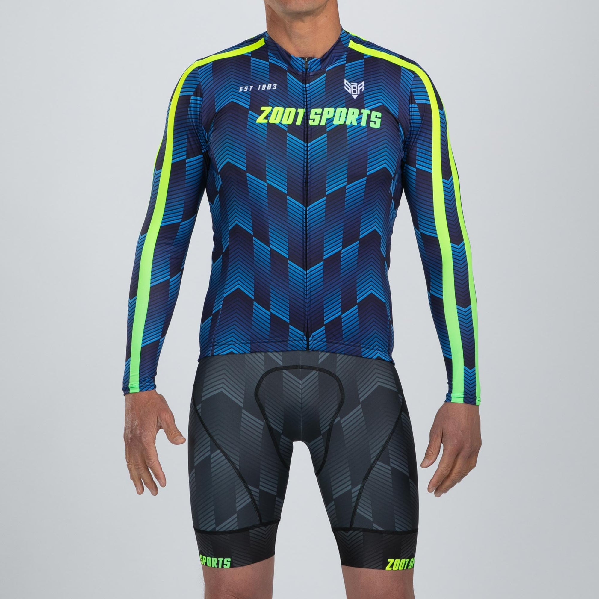 Zoot Sports CYCLE JERSEYS Men's Ltd Cycle Sun Stop Ls Jersey - Speedway