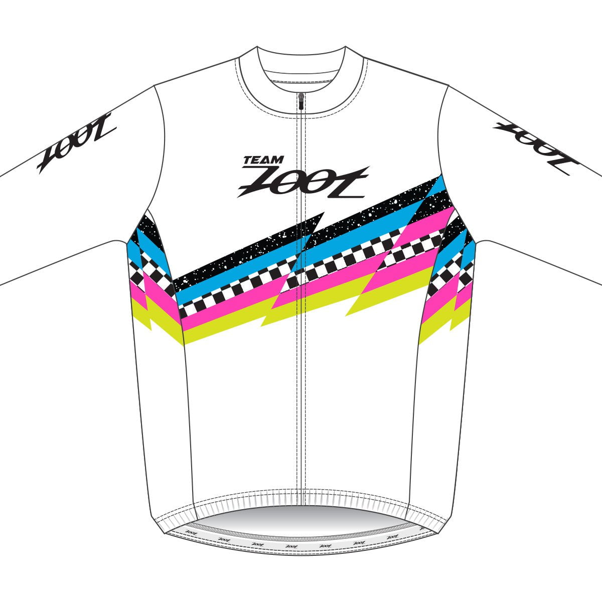 Zoot Sports CYCLE JERSEYS Men's Ltd Cycle Sun Stop Ls Jersey - Team Zoot 2024