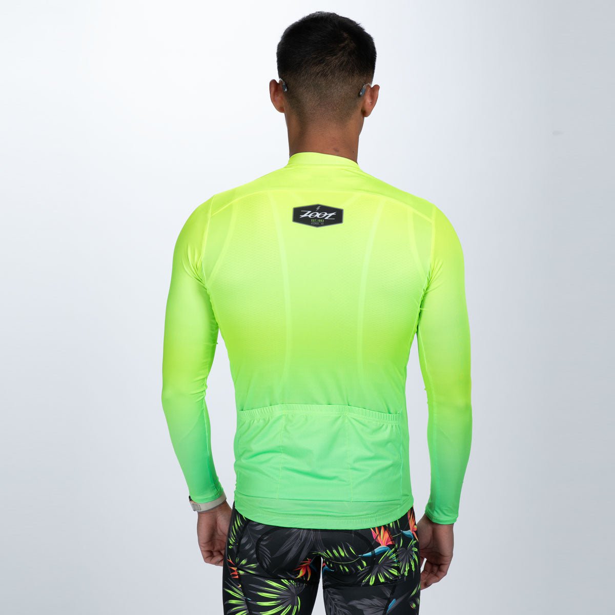 Zoot Sports CYCLE JERSEYS Men's Ltd Cycle Sun Stop Ls Jersey - Tropical Magic