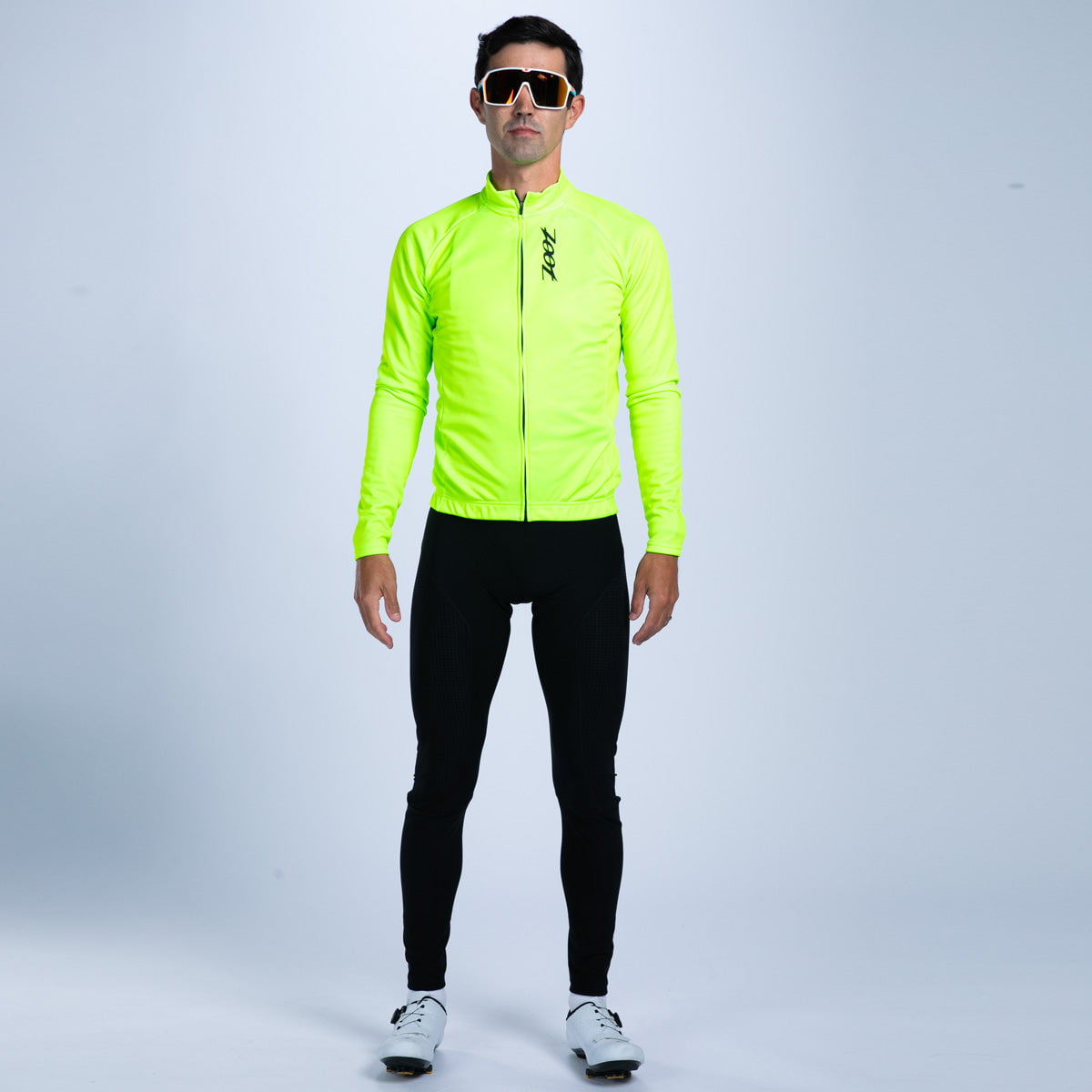 Zoot Sports CYCLE JERSEYS Men's Ltd Cycle Thermal Jersey - Hi Viz Yellow