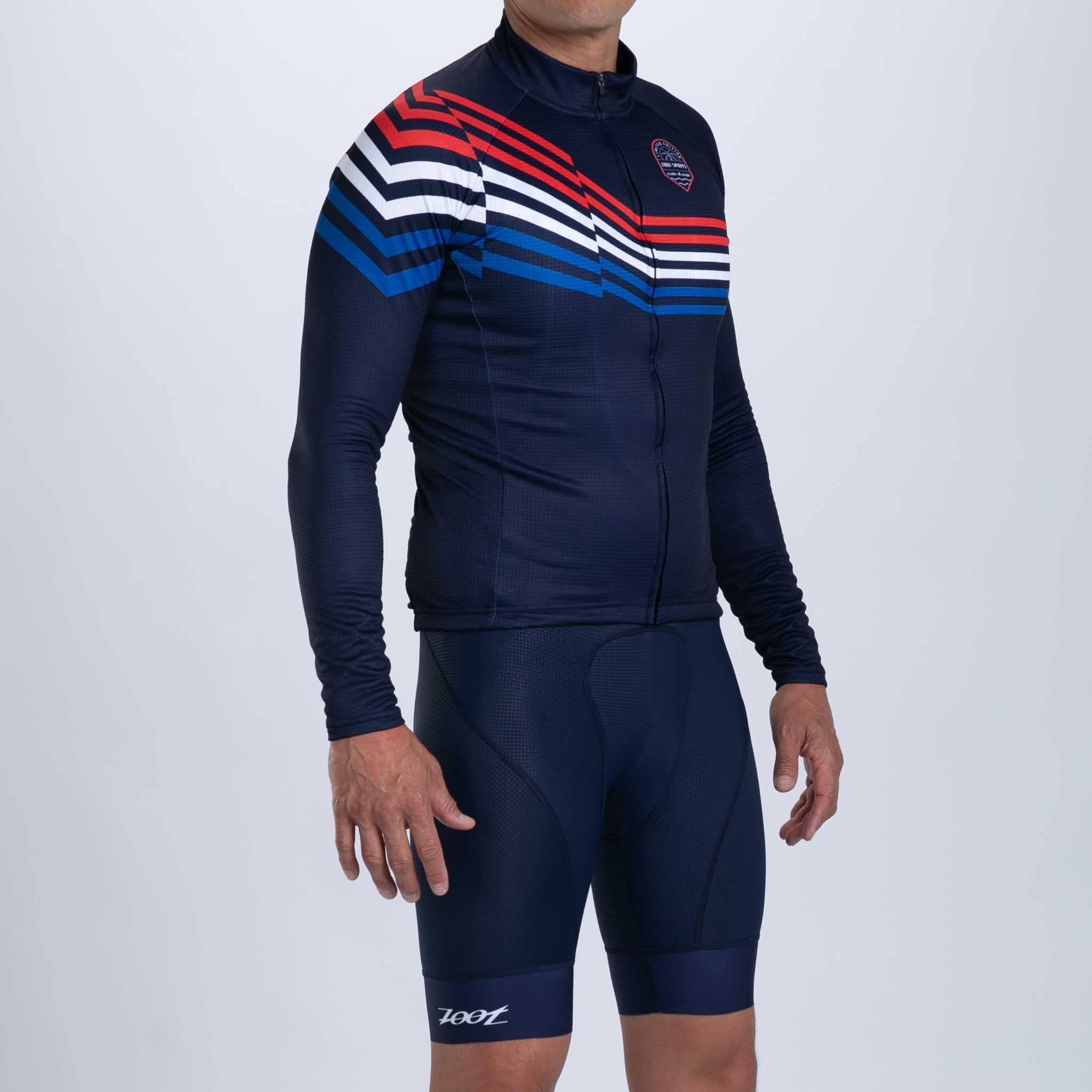 Zoot Sports CYCLE JERSEYS Men's Ltd Cycle Thermo Jersey - Cote d'Azur