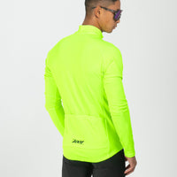 Zoot Sports CYCLE JERSEYS Men's Ltd Cycle Thermo Jersey - Safety Yellow