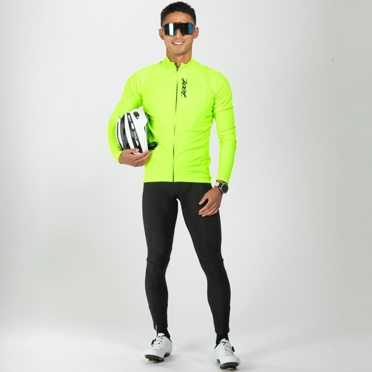 Zoot Sports CYCLE JERSEYS SMALL Men's Ltd Cycle Thermo Jersey - Safety Yellow