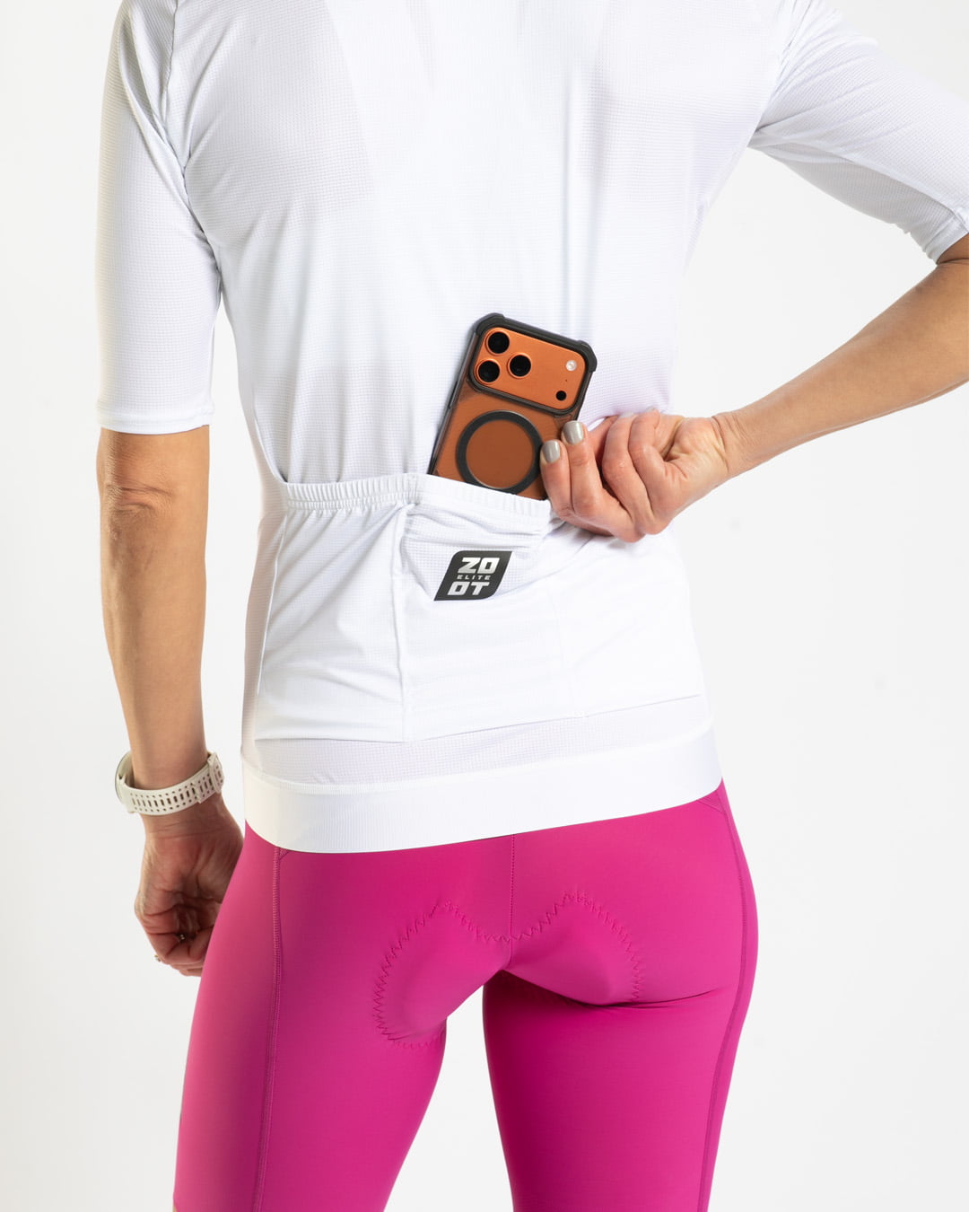 Zoot Sports CYCLE JERSEYS Women's Elite Cycle Aero Jersey - Flat White