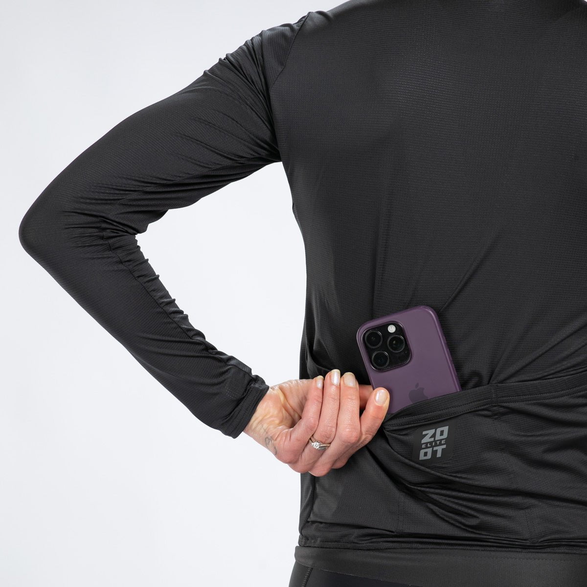 Zoot Sports CYCLE JERSEYS Women's Elite Cycle Ls Aero Jersey - Jet Black