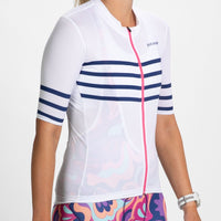 Zoot Sports CYCLE JERSEYS Women's Ltd Cycle Aero Jersey - Allez Stripes