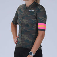 Zoot Sports CYCLE JERSEYS Women's Ltd Cycle Aero Jersey - Cali Camo