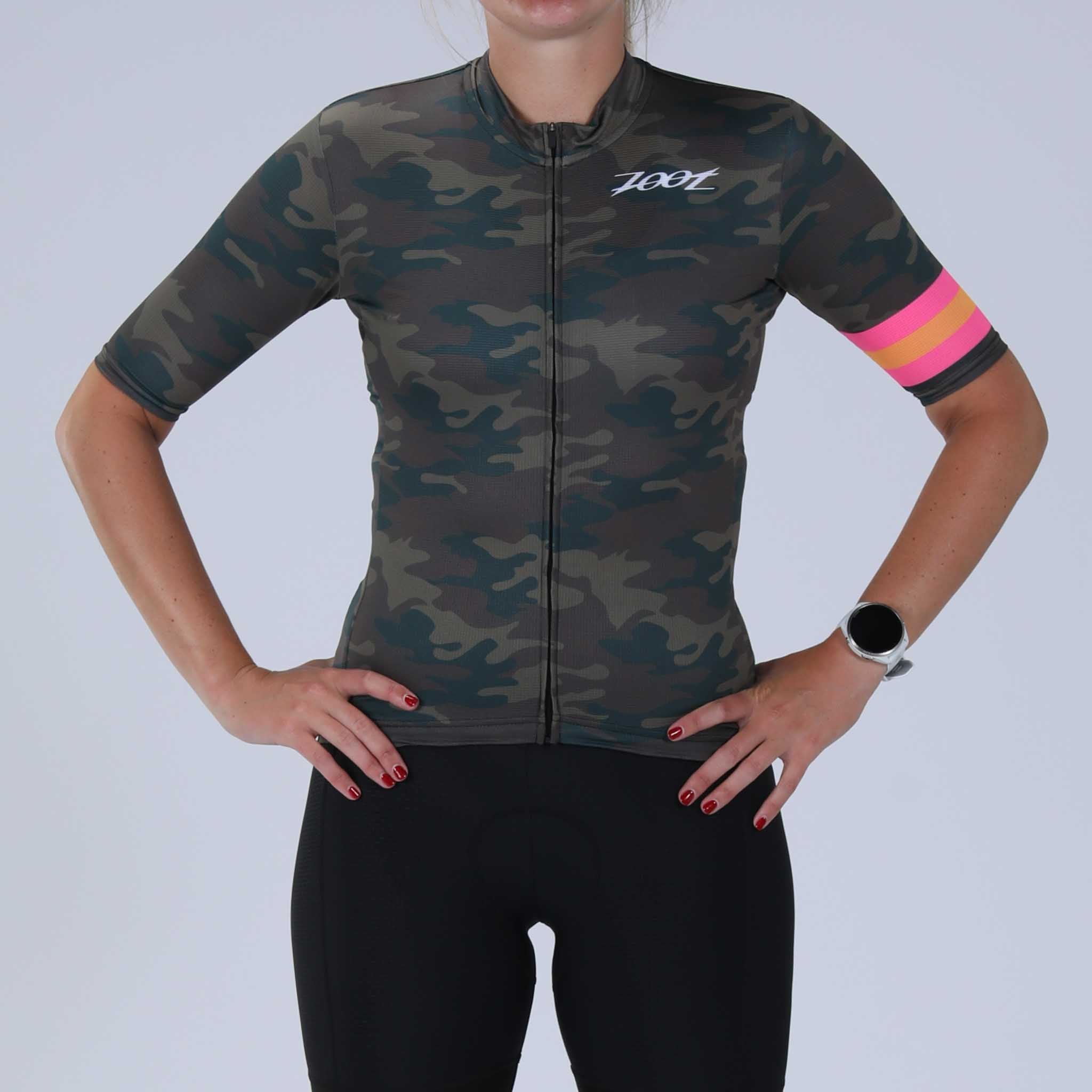 Zoot Sports CYCLE JERSEYS Women's Ltd Cycle Aero Jersey - Cali Camo