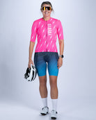 Zoot Sports CYCLE JERSEYS Women's Ltd Cycle Aero Jersey - Elements Bolts