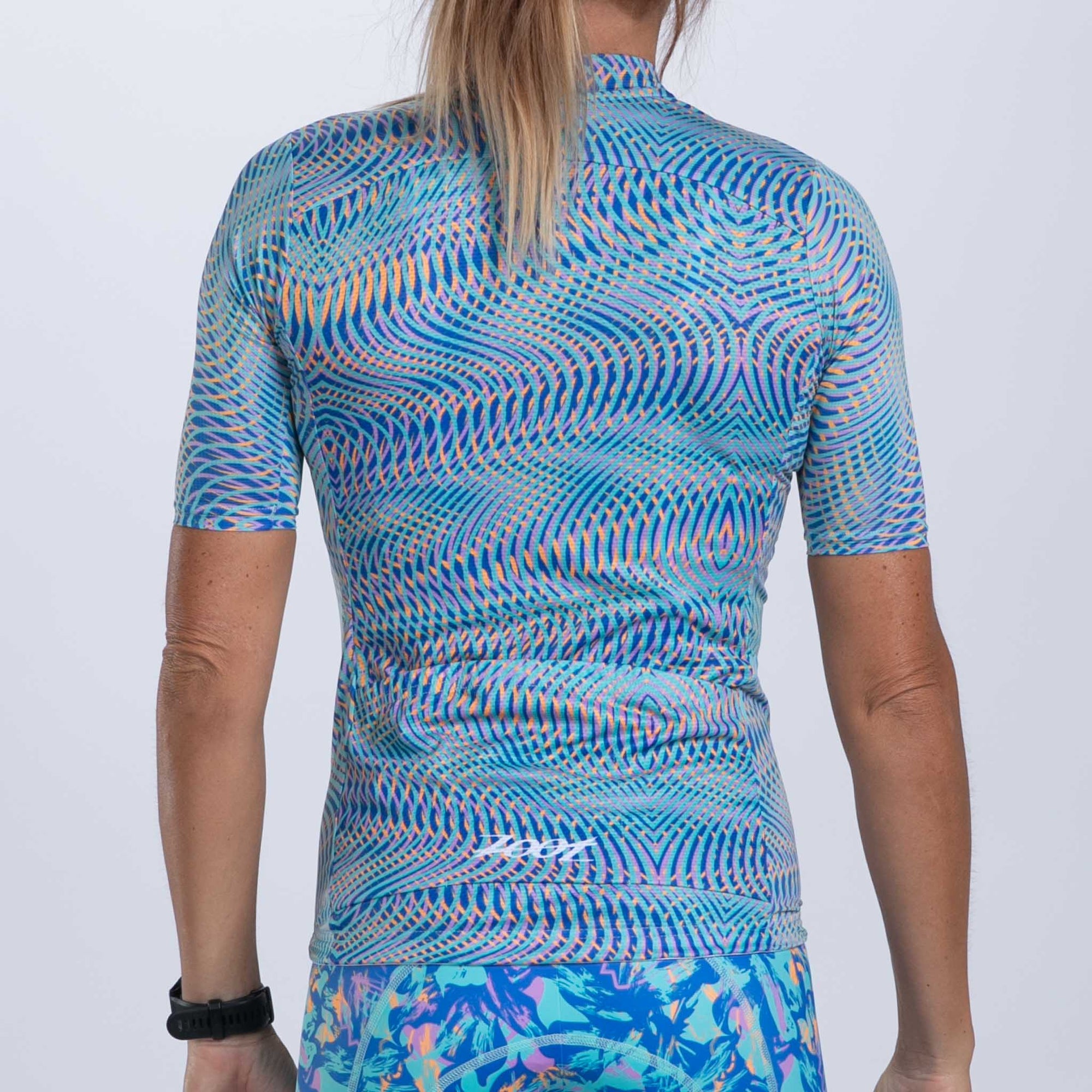Zoot Sports CYCLE JERSEYS Women's Ltd Cycle Aero Jersey - Koa Blue