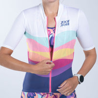 Zoot Sports CYCLE JERSEYS Women's Ltd Cycle Aero Jersey - La Mer