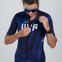 Zoot Sports CYCLE JERSEYS Women's Ltd Cycle Aero Jersey - RWB