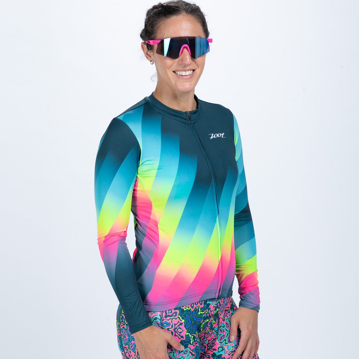 Zoot Sports CYCLE JERSEYS Women's Ltd Cycle Sun Stop Ls Jersey   - Costa Del Sol