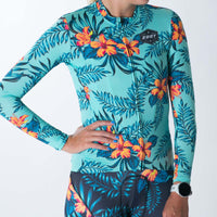 Zoot Sports CYCLE JERSEYS Women's Ltd Cycle Sun Stop Ls Jersey - Hula