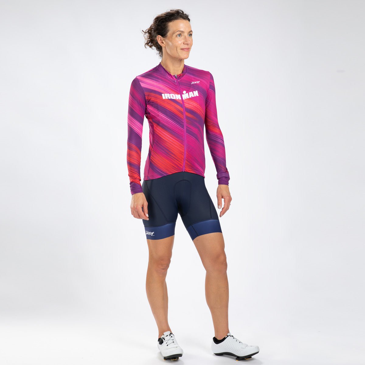 Zoot Sports CYCLE JERSEYS Women's Ltd Cycle Sun Stop Ls Jersey - IM Heat