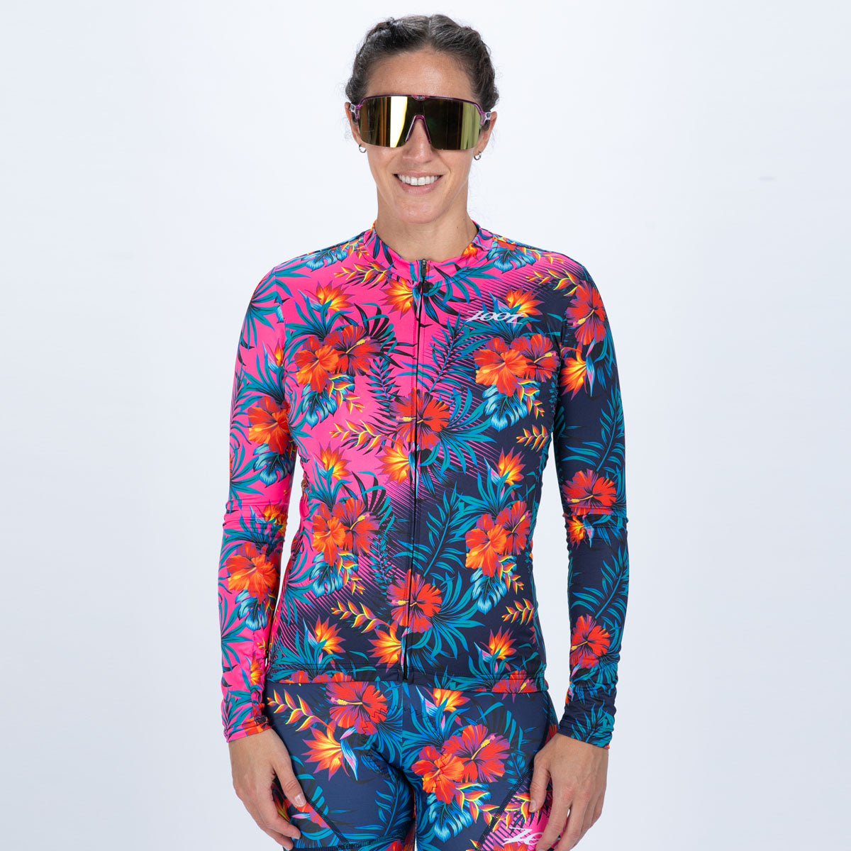 Zoot Sports CYCLE JERSEYS Women's Ltd Cycle Sun Stop Ls Jersey   - Queen K