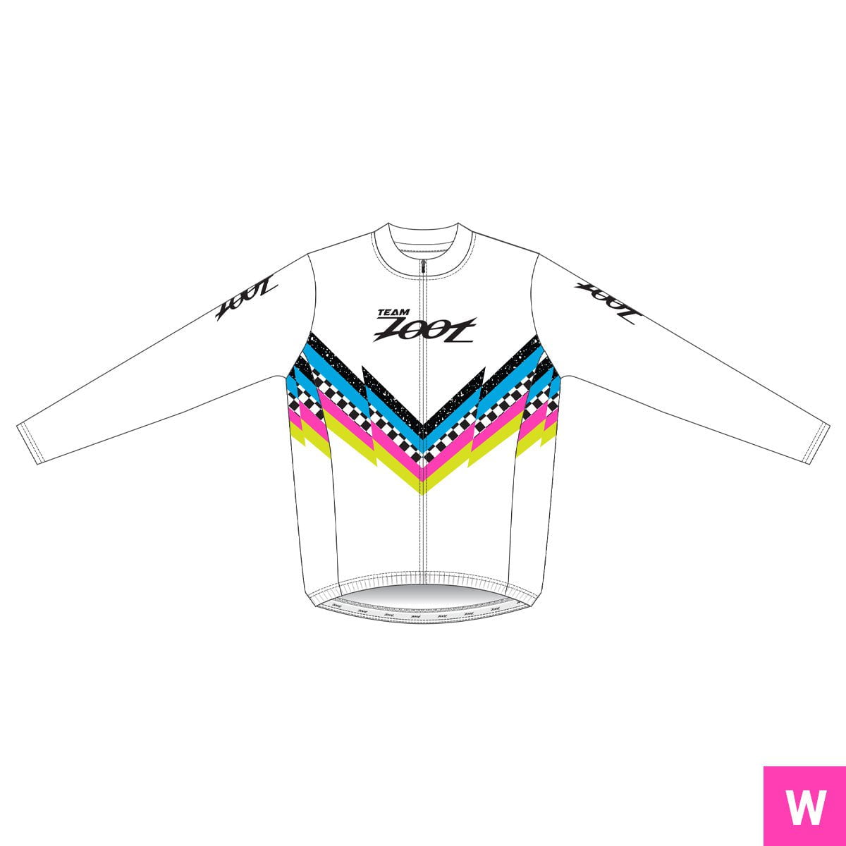 Zoot Sports CYCLE JERSEYS Women's Ltd Cycle Sun Stop Ls Jersey - Team Zoot 2024