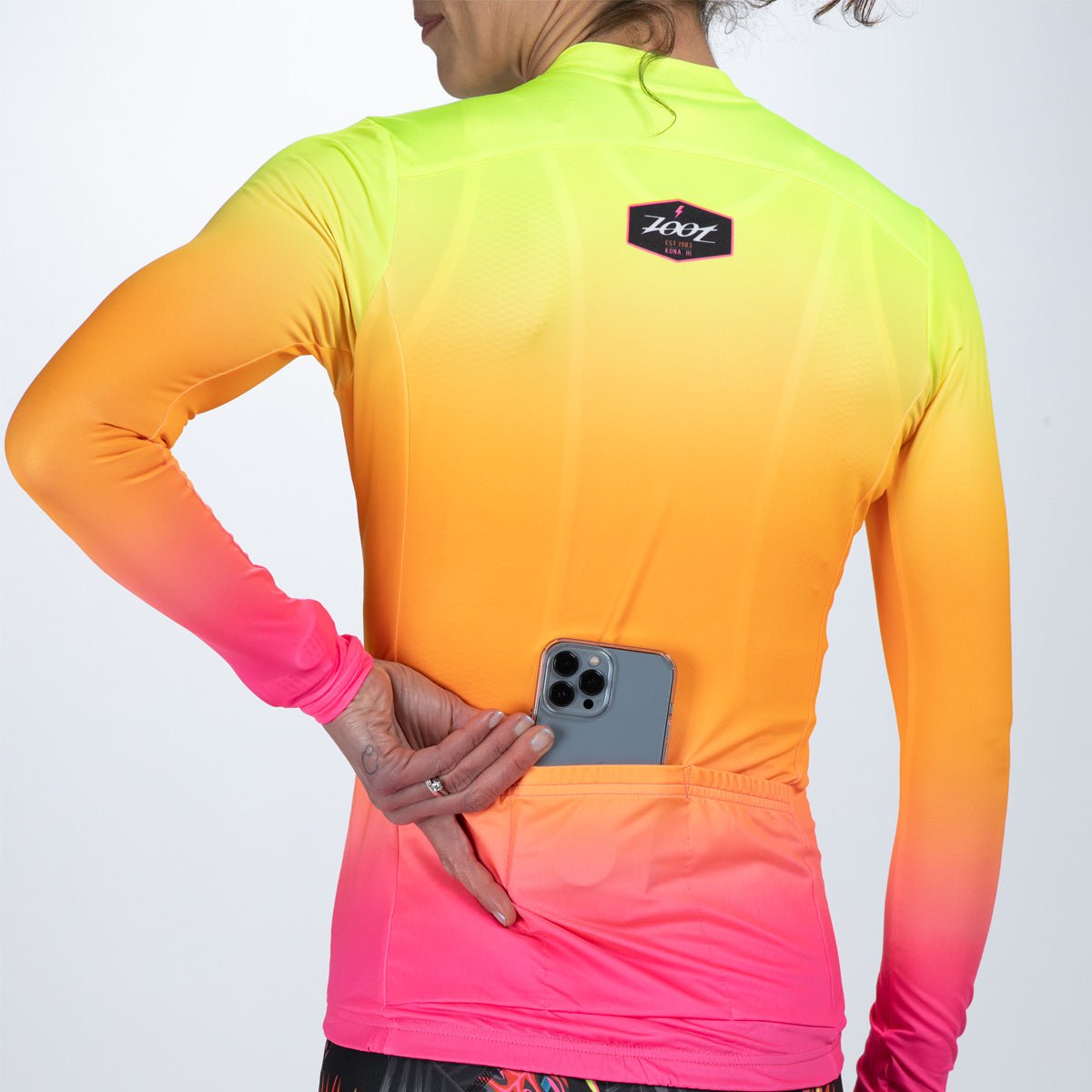 Zoot Sports CYCLE JERSEYS Women's Ltd Cycle Sun Stop Ls Jersey   - Tropical Magic