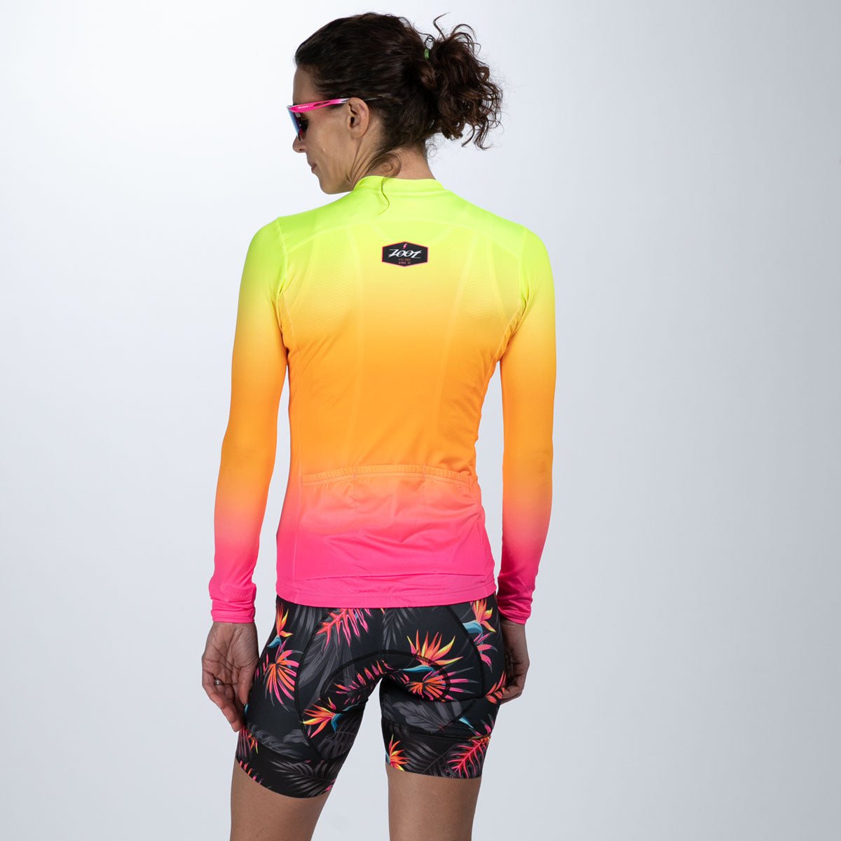 Zoot Sports CYCLE JERSEYS Women's Ltd Cycle Sun Stop Ls Jersey   - Tropical Magic