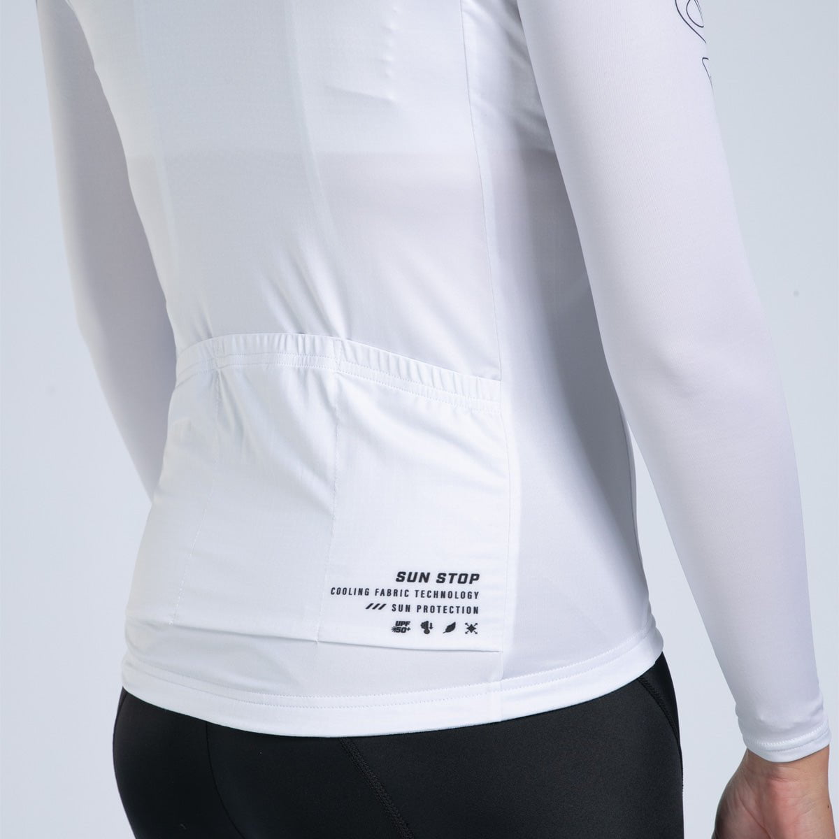 Zoot Sports CYCLE JERSEYS Women's Ltd Cycle Sun Stop Ls Jersey   - UPF White