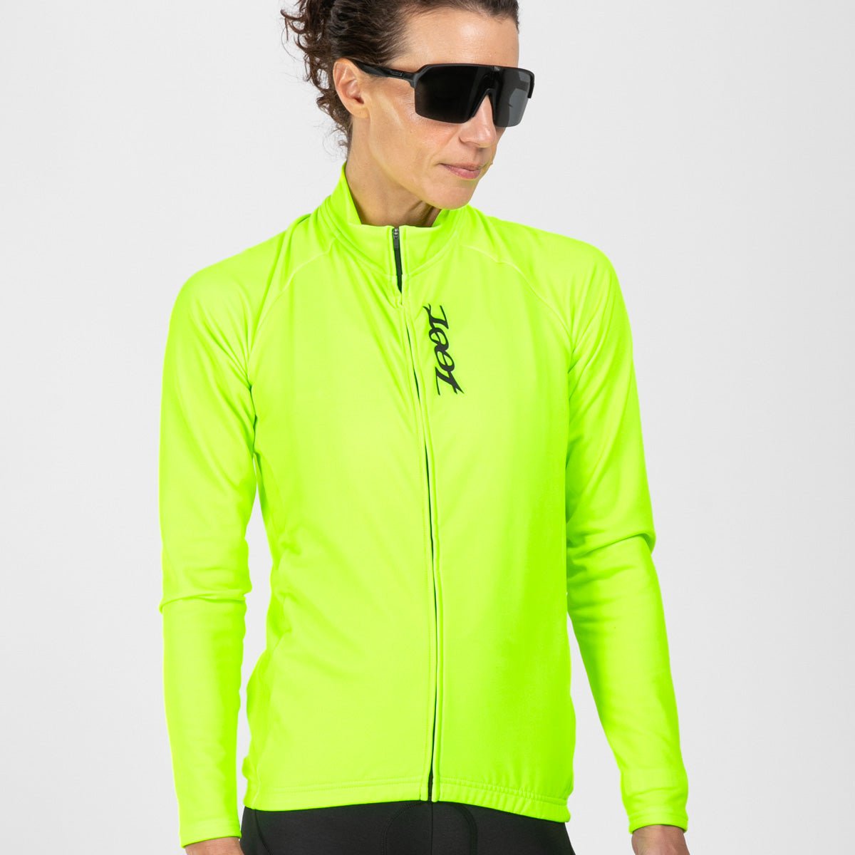 Zoot Sports CYCLE JERSEYS Women's Ltd Cycle Thermo Jersey - Safety Yellow