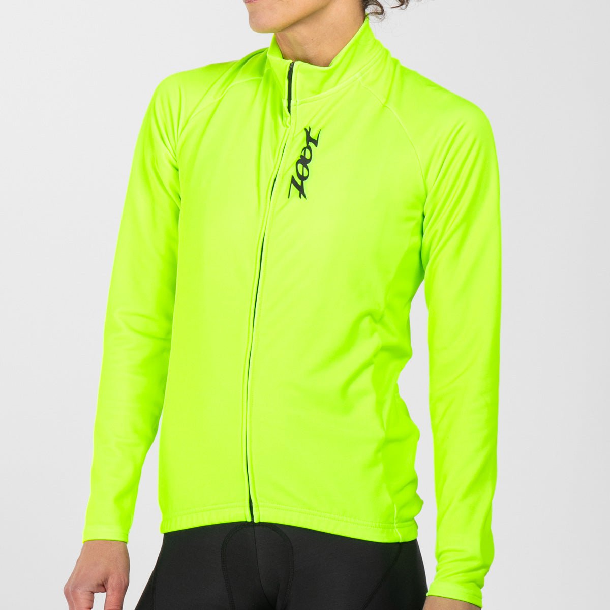 Zoot Sports CYCLE JERSEYS Women's Ltd Cycle Thermo Jersey - Safety Yellow