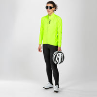 Zoot Sports CYCLE JERSEYS X-SMALL Women's Ltd Cycle Thermo Jersey - Safety Yellow
