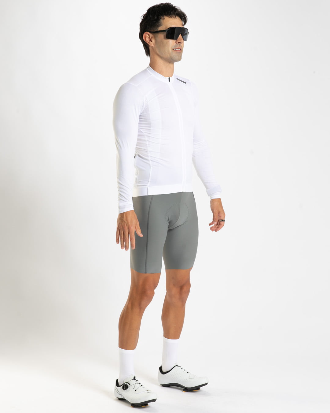 Zoot Sports CYCLE LONG SLEEVE JERSEYS Men's Elite Cycle Ls Aero Jersey - Flat White