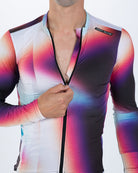 Zoot Sports CYCLE LONG SLEEVE JERSEYS Men's Elite Cycle Ls Aero Jersey - Sonic Shift