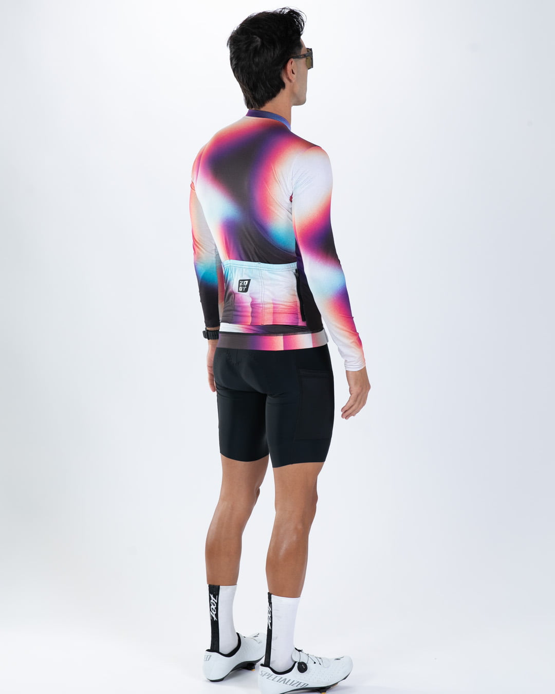 Zoot Sports CYCLE LONG SLEEVE JERSEYS Men's Elite Cycle Ls Aero Jersey - Sonic Shift