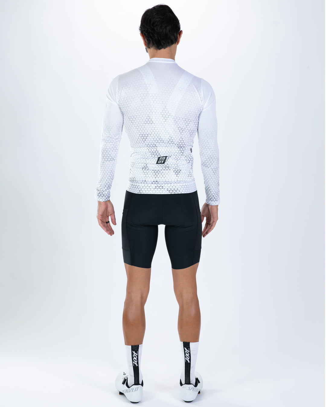 Zoot Sports CYCLE LONG SLEEVE JERSEYS Men's Elite Cycle Ls Aero Jersey - Sonic White