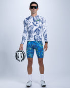 Zoot Sports CYCLE LONG SLEEVE JERSEYS Men's Ltd Cycle Sun Stop LS Jersey - Island Original