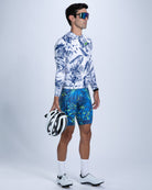 Zoot Sports CYCLE LONG SLEEVE JERSEYS Men's Ltd Cycle Sun Stop LS Jersey - Island Original