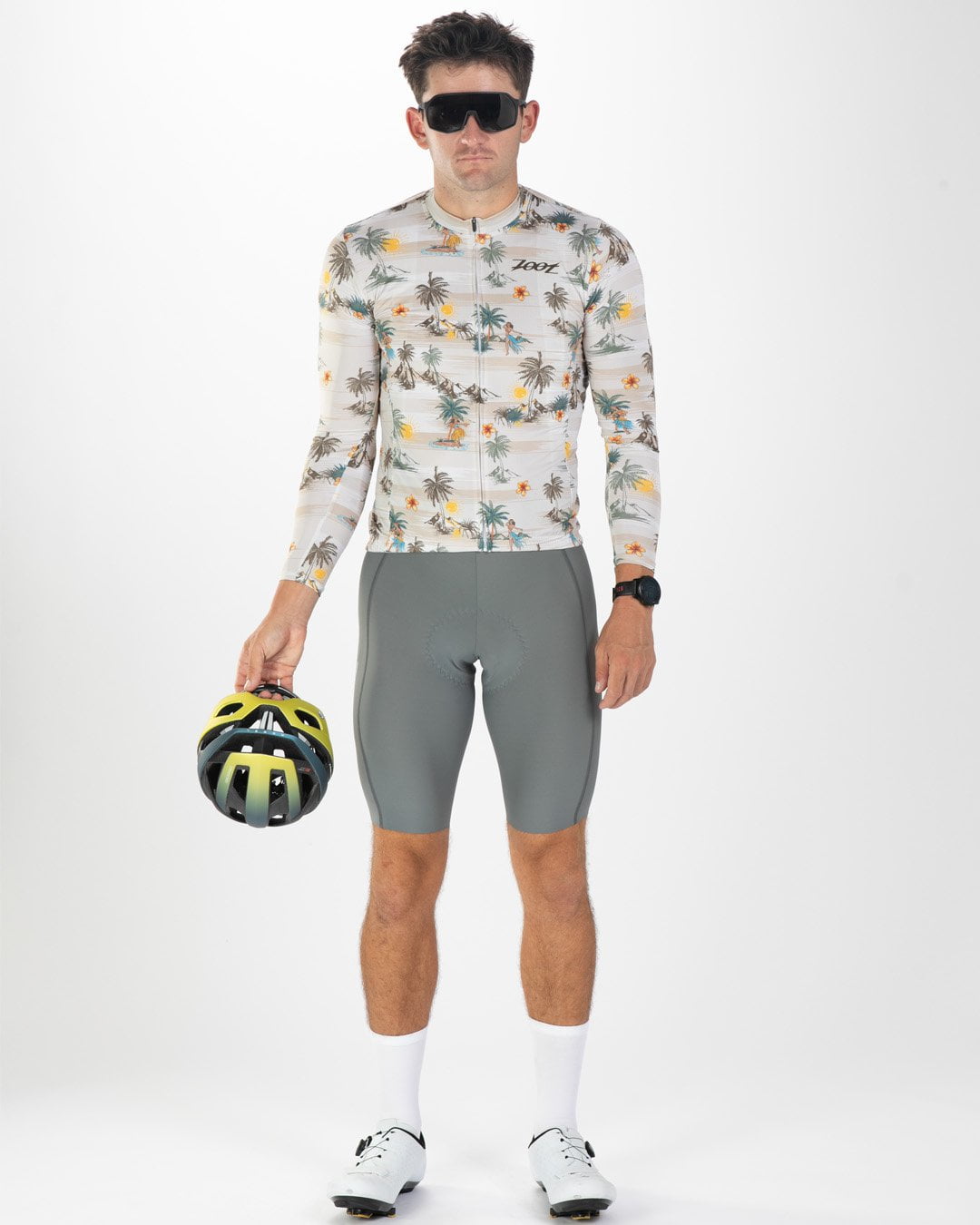 Zoot Sports CYCLE LONG SLEEVE JERSEYS Men's Ltd Cycle Sun Stop Ls Jersey - Kaholo