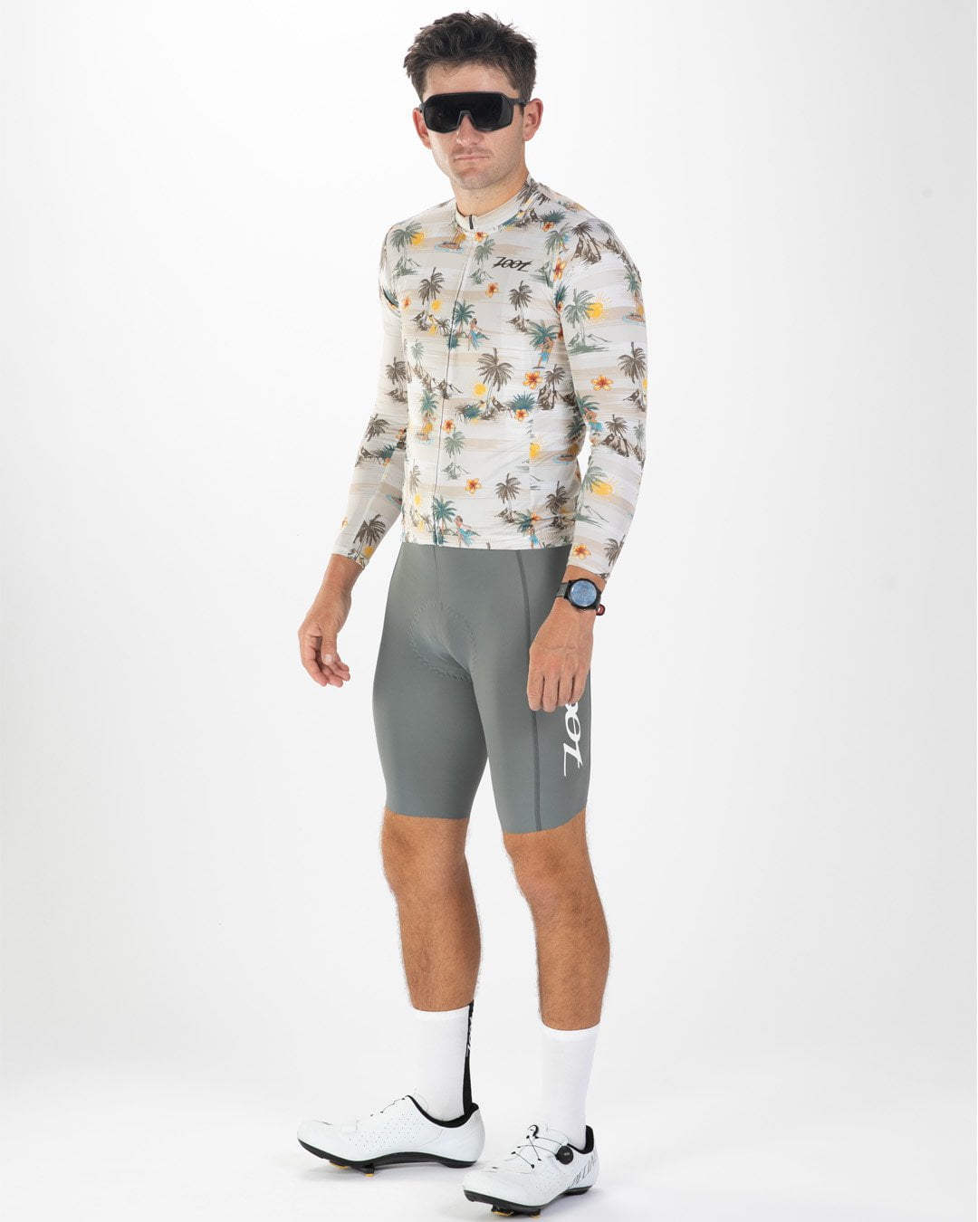 Zoot Sports CYCLE LONG SLEEVE JERSEYS Men's Ltd Cycle Sun Stop Ls Jersey - Kaholo