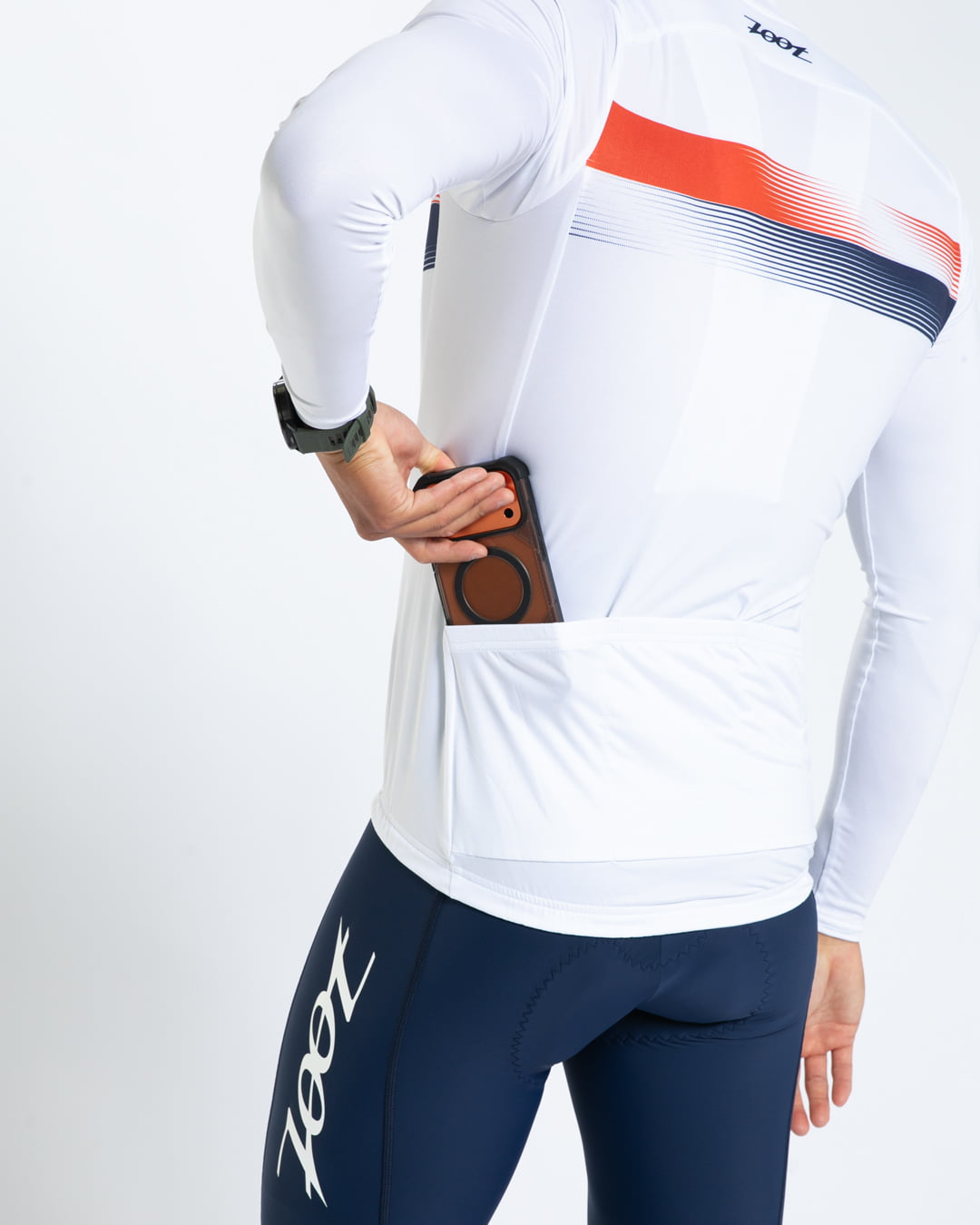Zoot Sports CYCLE LONG SLEEVE JERSEYS Men's Ltd Cycle Sun Stop Ls Jersey - Rouler