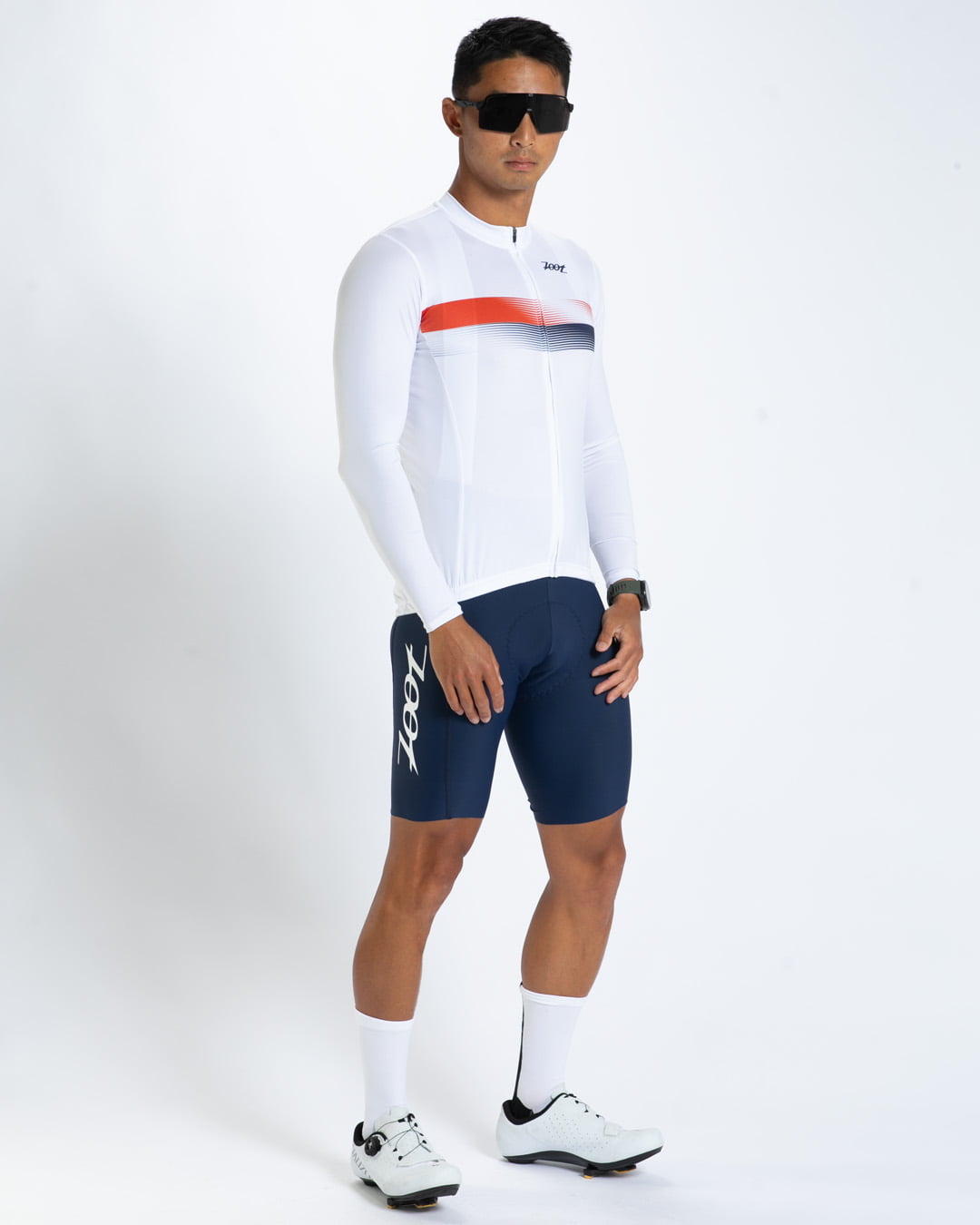 Zoot Sports CYCLE LONG SLEEVE JERSEYS Men's Ltd Cycle Sun Stop Ls Jersey - Rouler