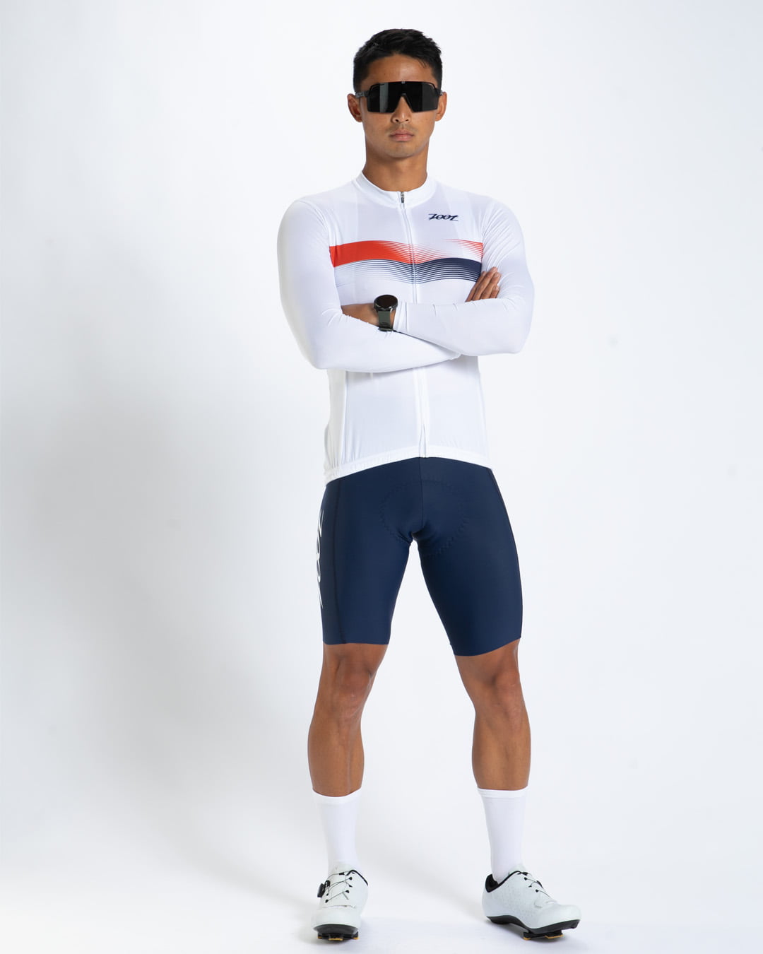 Zoot Sports CYCLE LONG SLEEVE JERSEYS Men's Ltd Cycle Sun Stop Ls Jersey - Rouler