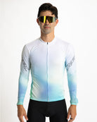 Zoot Sports CYCLE LONG SLEEVE JERSEYS Men's Ltd Cycle Sun Stop Ls Jersey - Sunset