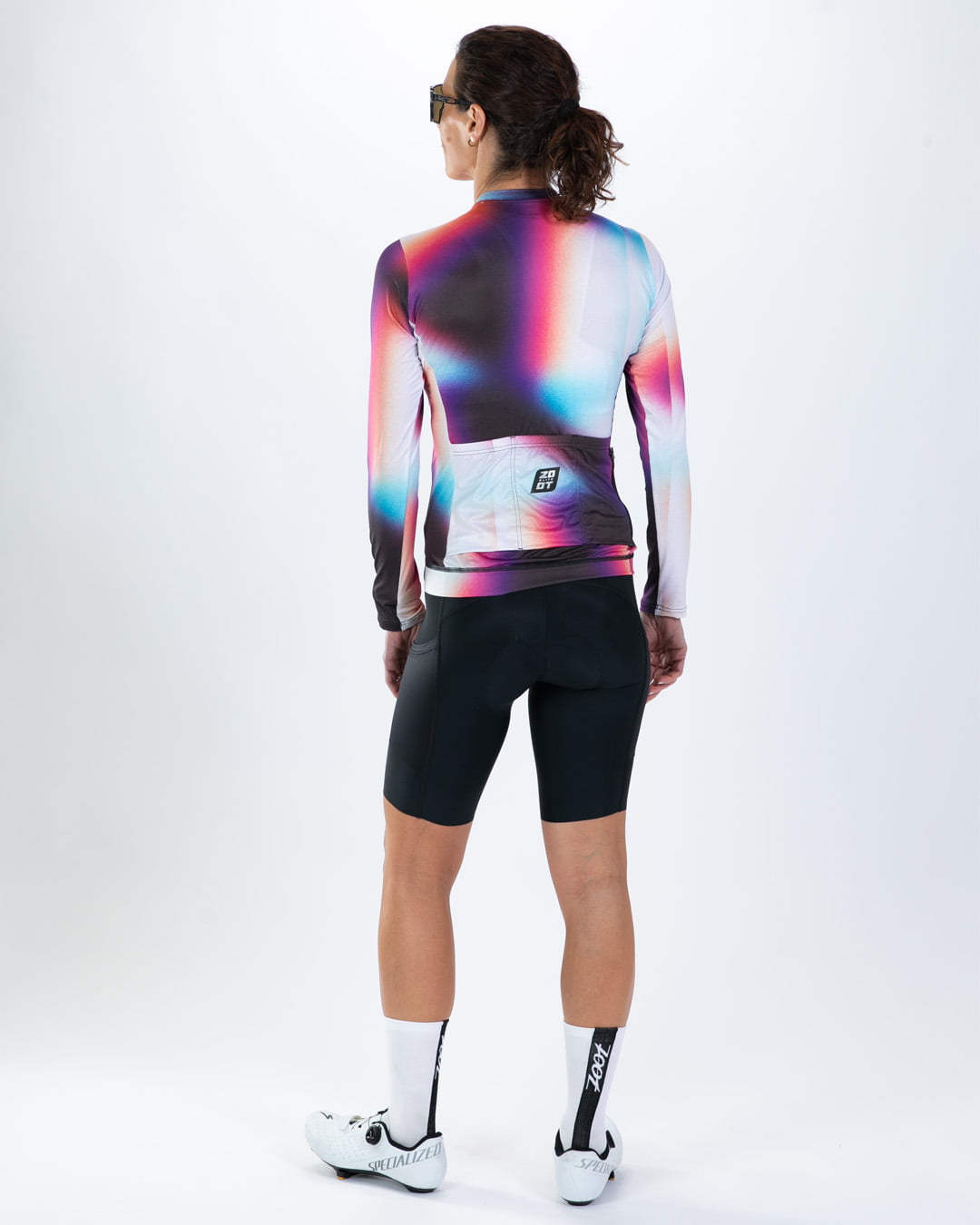 Zoot Sports CYCLE LONG SLEEVE JERSEYS Women's Elite Cycle Ls Aero Jersey - Sonic Shift