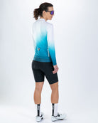 Zoot Sports CYCLE LONG SLEEVE JERSEYS Women's Elite Cycle Ls Aero Jersey - Sonic Wave