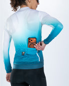 Zoot Sports CYCLE LONG SLEEVE JERSEYS Women's Elite Cycle Ls Aero Jersey - Sonic Wave