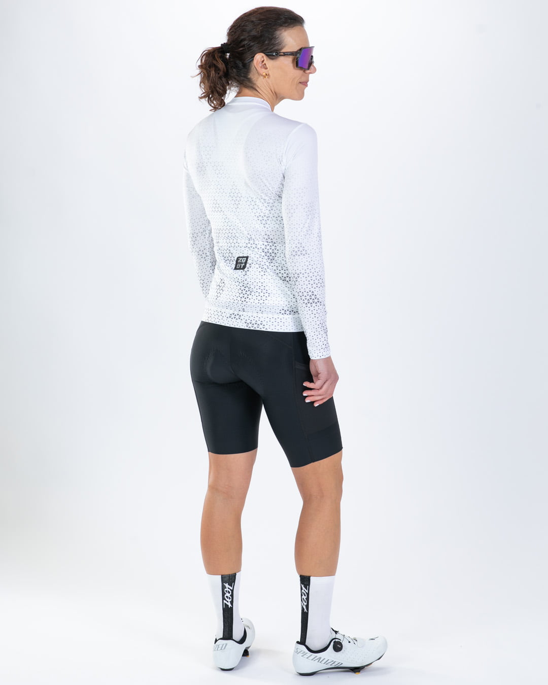 Zoot Sports CYCLE LONG SLEEVE JERSEYS Women's Elite Cycle Ls Aero Jersey - Sonic White